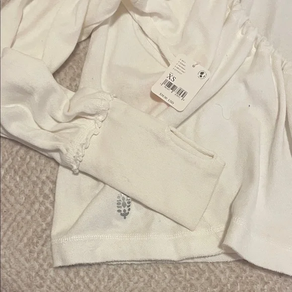 FP Movement by Free People Cream Blouse - Picture 2 of 6